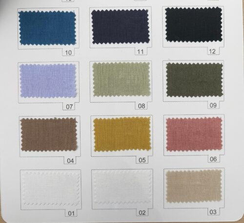 101# High Quality 100%hemp 162gsm Eco Friendly Organic Natural Hemp Fabric in Stocks Textile for Clothing