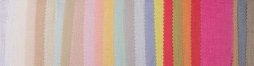 Wholesale 100% Pure Linen 125gsm Flax Textile Plain Dyed Fabric for Eco-Friendly Spring/Summer Clothing Bedding Curtains